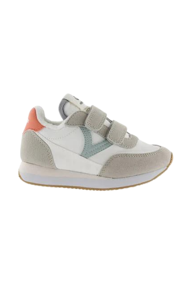 Victoria Kids Tiempo Contrast Sneaker - Celeste