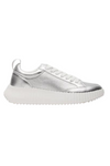 Steve Madden Shock Sneaker - Silver Leather