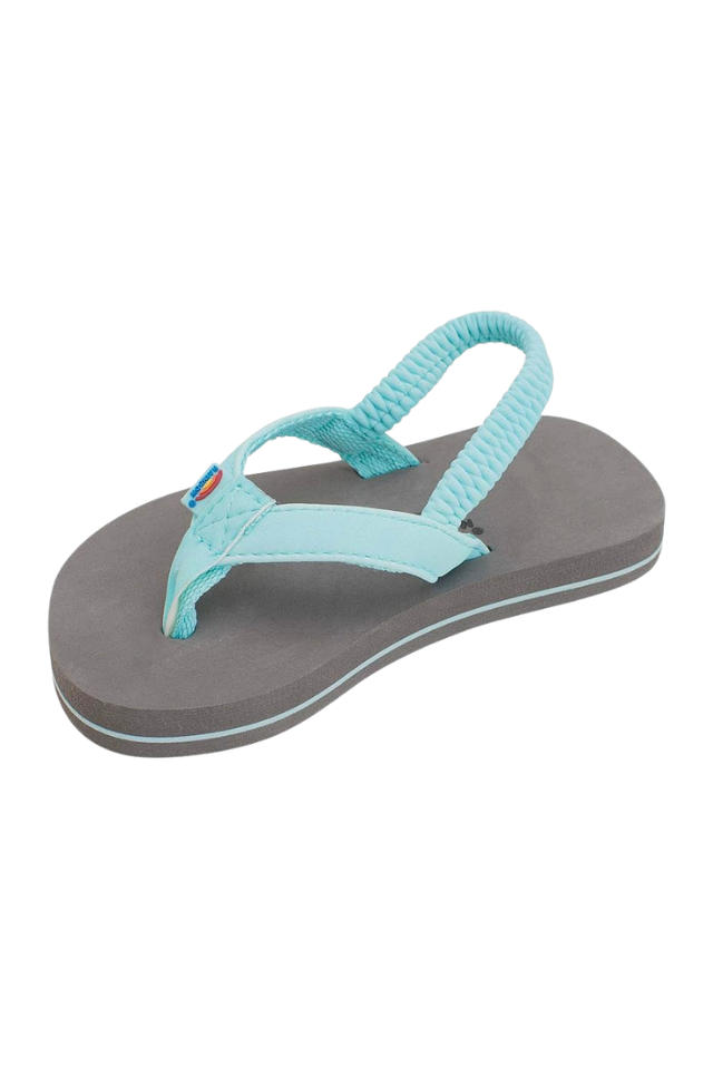 Rainbow Kids Grombows Narrow Strap - Aqua/Grey