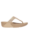 Fit Flop Lulu Crystal Embellished Toe Post Sandal - Latte Beige