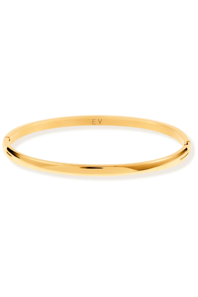 Ellie Vail Nadine Bangle Bracelet - Gold