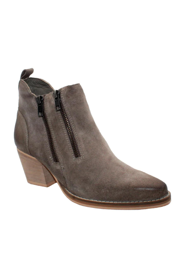 Volatile Bandit Bootie - Taupe Suede