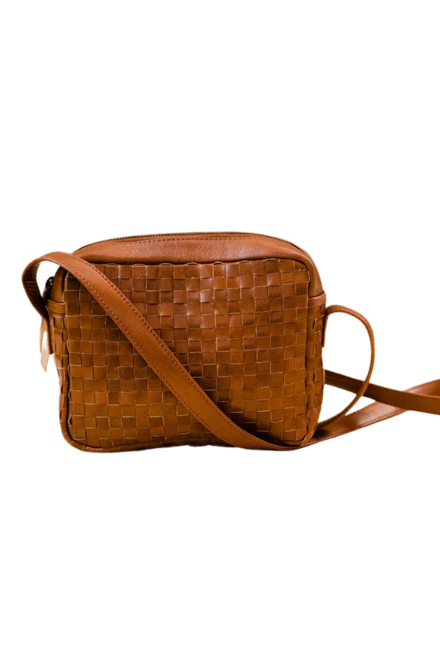 ABLE Valerie Woven Crossbody