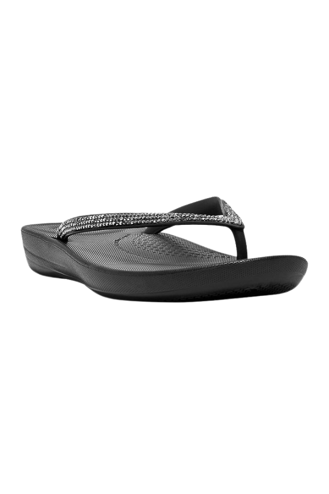 Fit Flop Iqushion Sparkle - Black