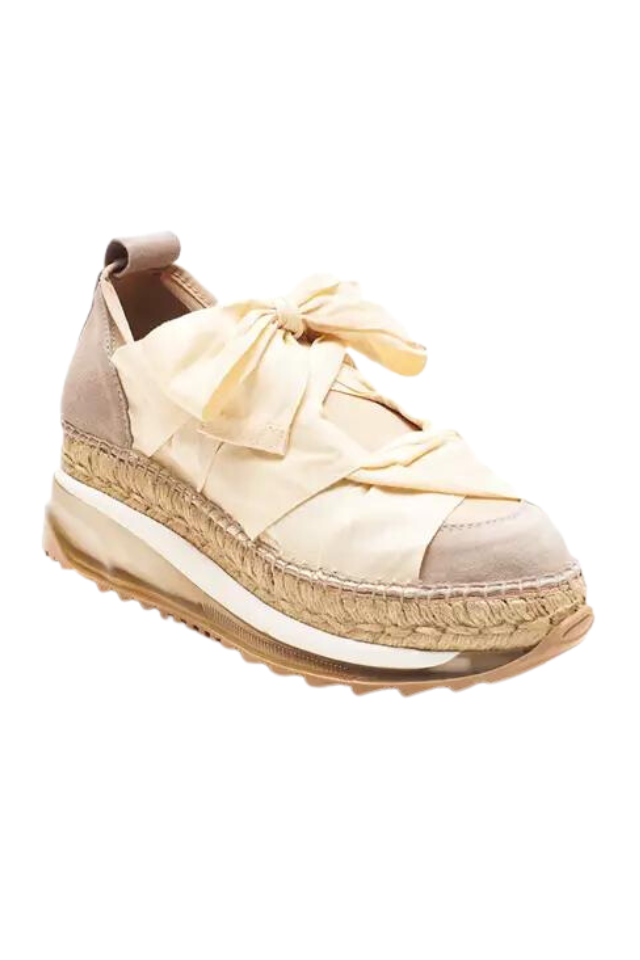 Free People Chapmin Espadrille Sneaker - Ivory