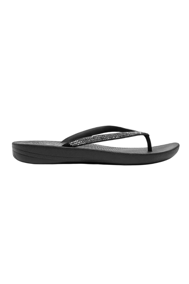 Fit Flop Iqushion Sparkle - Black