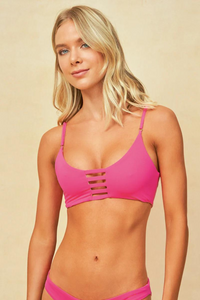 Maaji Praia Top - Radiant Pink