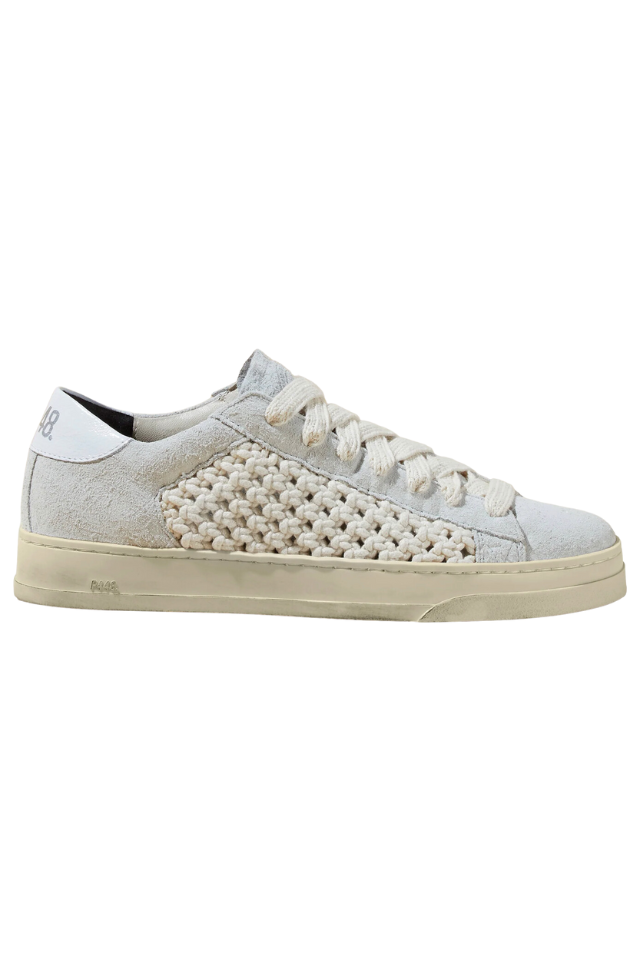 P448 Jack Sneaker - Ecru Macrame - 37