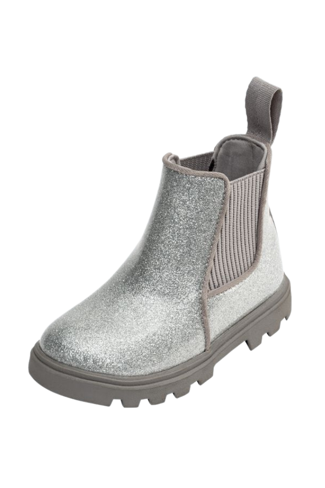 Native Kensington Treklite Glitter Junior - Silver Glitter/Pigeon Gray