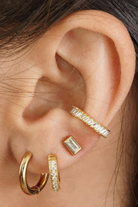 Ellie Vail Erin Huggie Hoop Earring