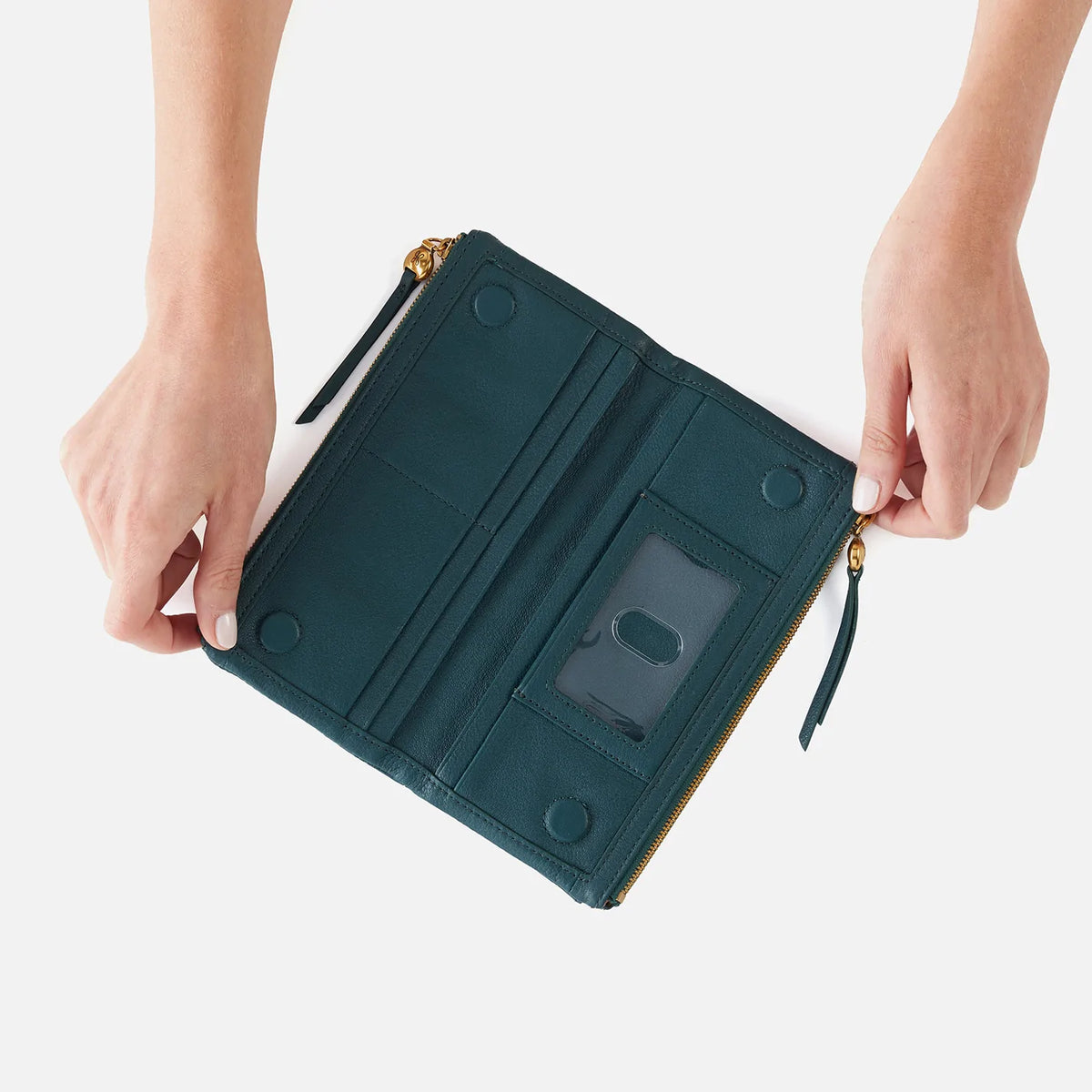 HOBO Keen Large Zip Top - Dark Teal