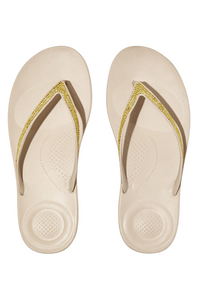 Fit Flop Iqushion Sparkle - Stone Beige