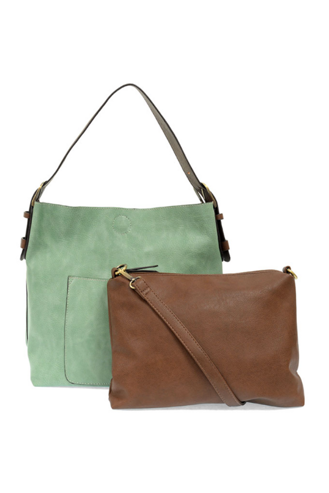 Joy Susan Classic Hobo Coffee Handle Handbag