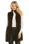 Fabulous Furs Gemma Knitted Vest - Whiskey