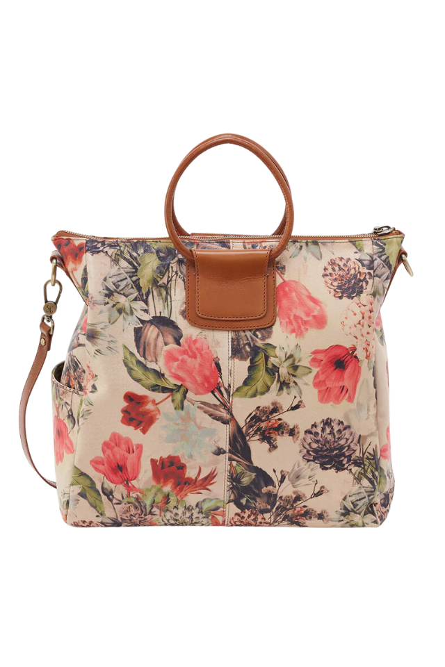 HOBO Sheila Large Satchel - Botanical Floral