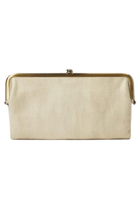 HOBO Lauren Clutch Wallet - Metallic Gold