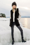 Fabulous Furs Gemma Knitted Vest - Whiskey