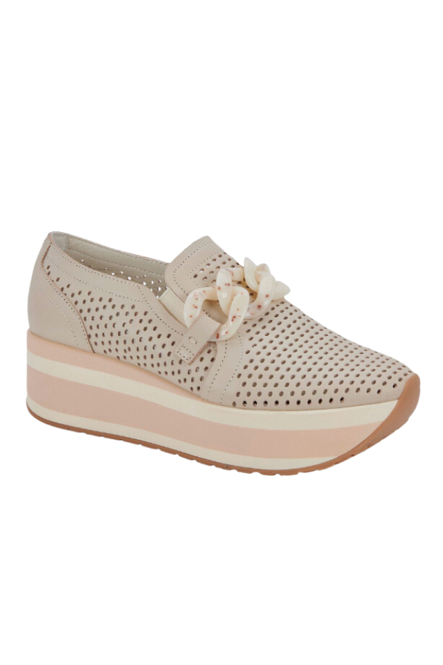 Dolce Vita Jhenee Perf Sneaker - Sand Nubuck