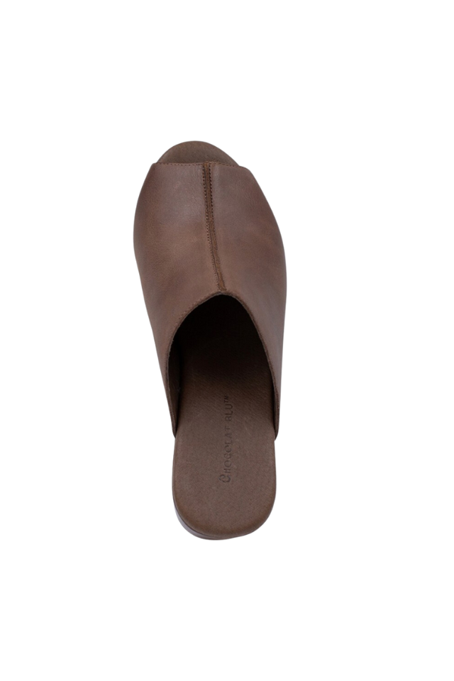 Chocolate Blu Gadis - Brown Leather