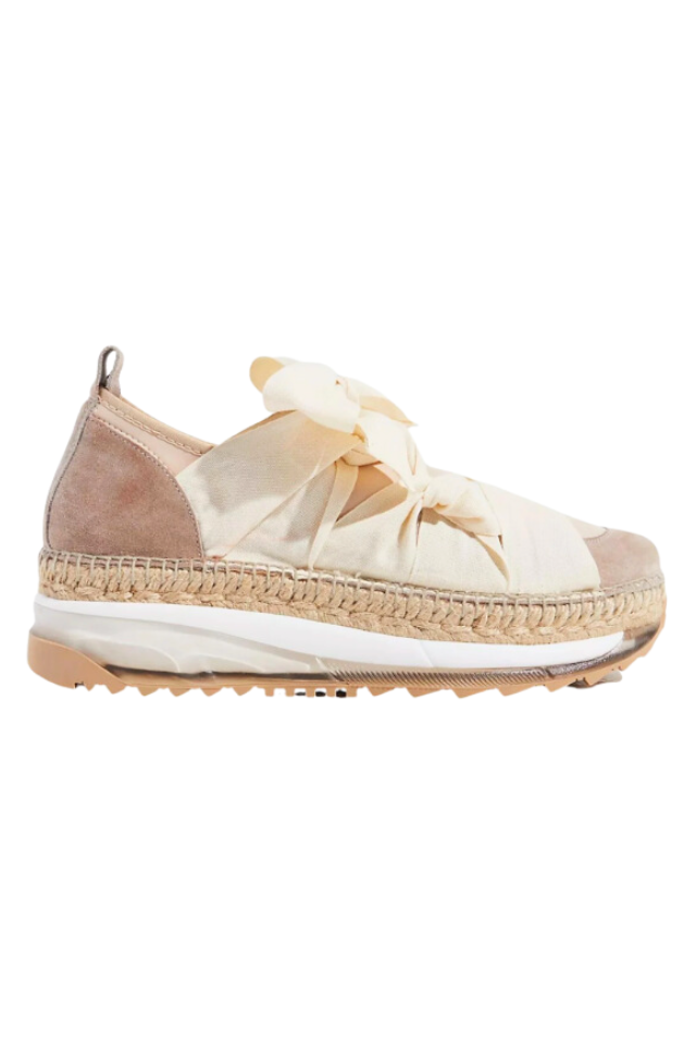 Free People Chapmin Espadrille Sneaker - Ivory