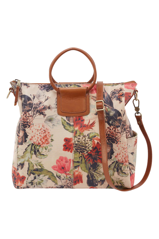 HOBO Sheila Large Satchel - Botanical Floral