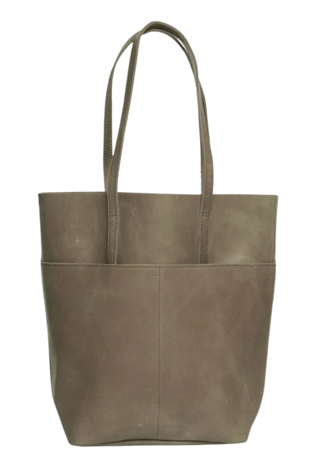 ABLE Selam Magazine Tote - Olive