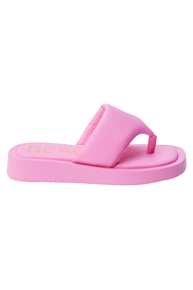 Pink Luofu flip flop style sandals size 7.5 (38)