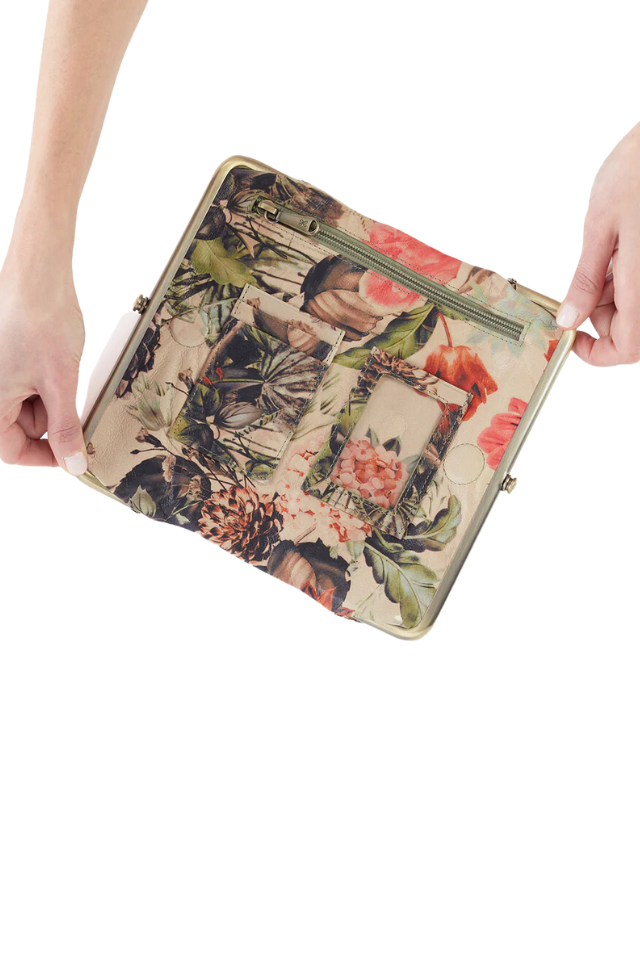 HOBO Lauren Clutch Wallet - Botanical Floral