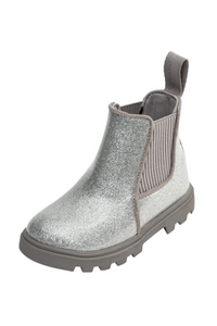 Native Kensington Treklite Glitter Youth - Silver Glitter/Pigeon Gray