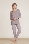 Barefoot Dreams Raglan Pullover - Deep Taupe