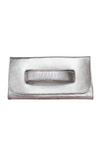 ABLE Mare Handle Clutch - Silver