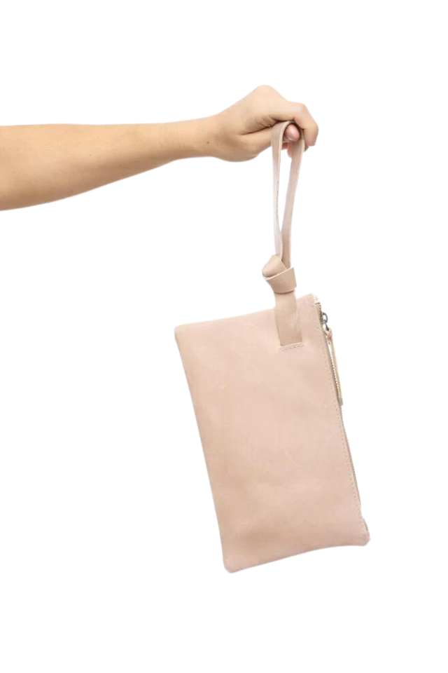 ABLE Rachel Wristlet - Pale Blush