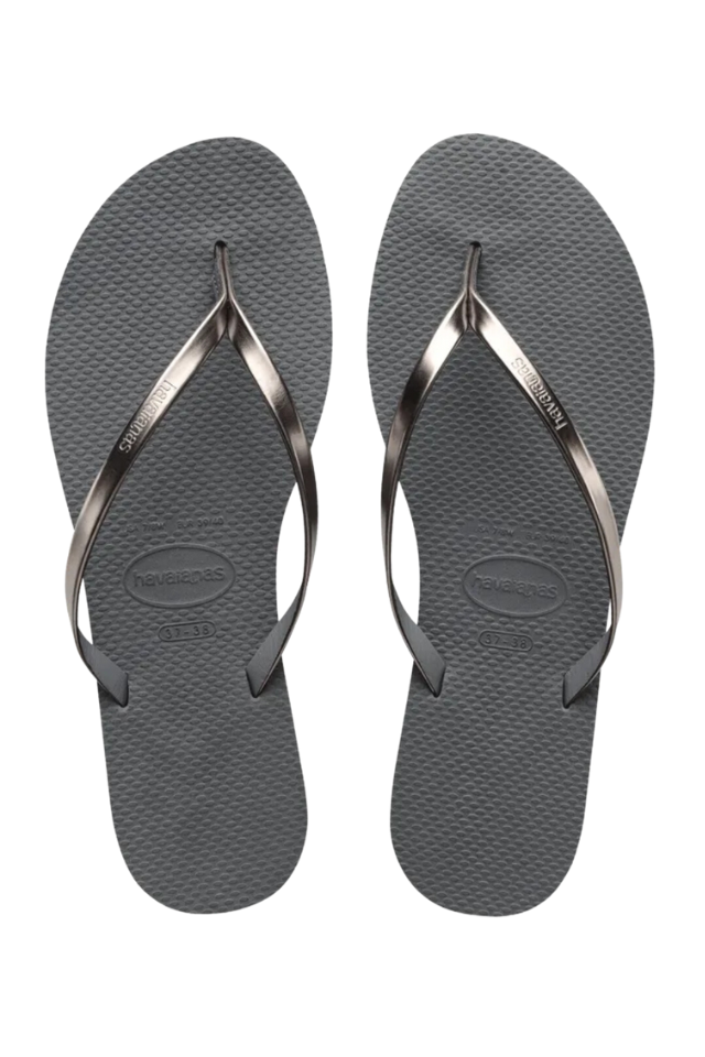 Havaianas You Metallic Sandal - Steel Grey