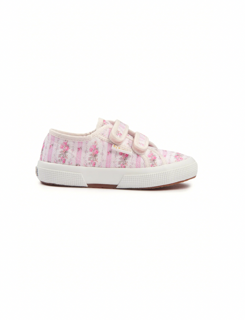 Superga Kids Straps LoveShackFancy - Daydream Pink