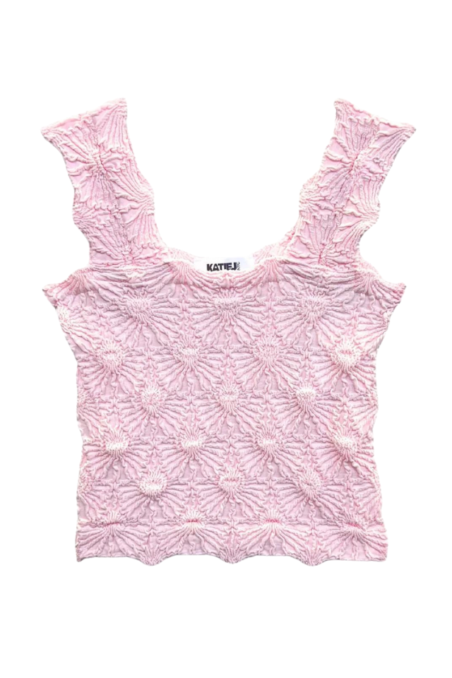 KatieJ Maizie Top - Baby Pink