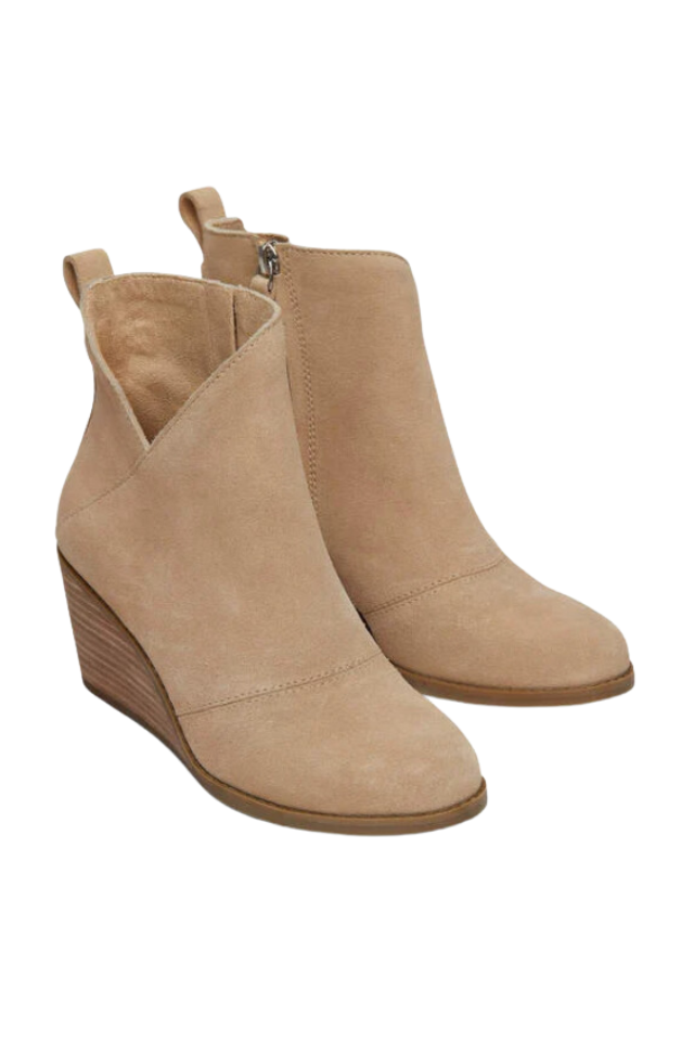 Toms 2025 wedges boots