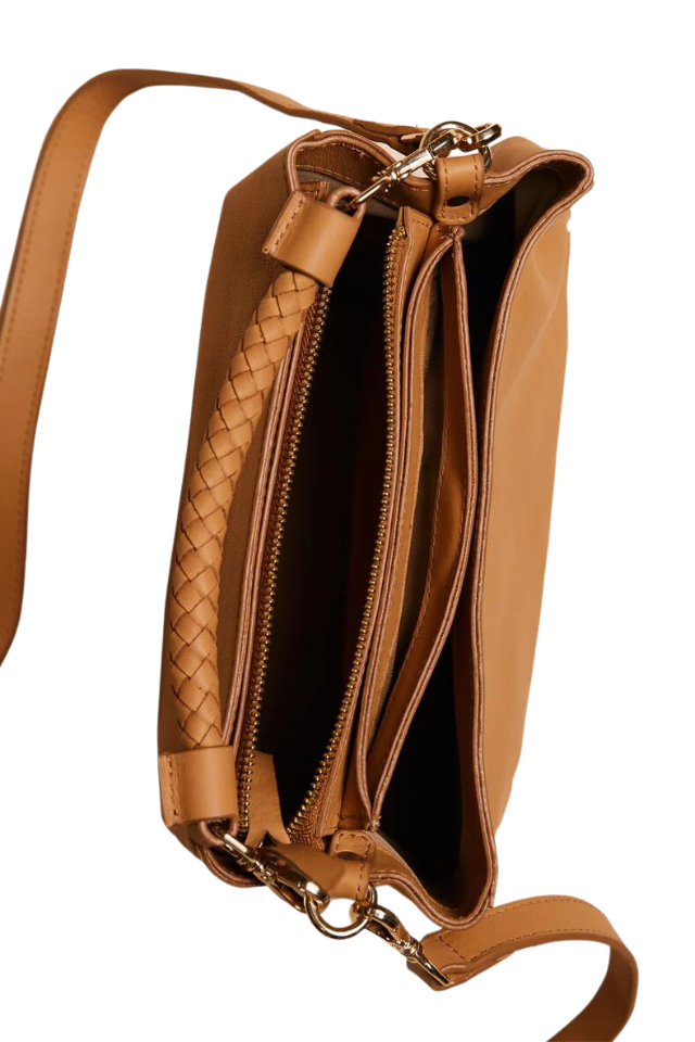 ABLE Jackee Crossbody - Cognac