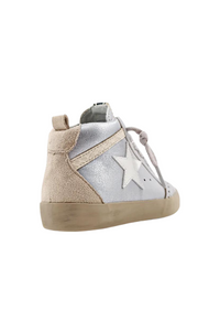 ShuShop Paulina Toddlers - White/Silver