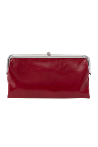 HOBO Lauren Clutch Wallet - Cardinal