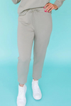 Mary Square Carson Pants - Olive