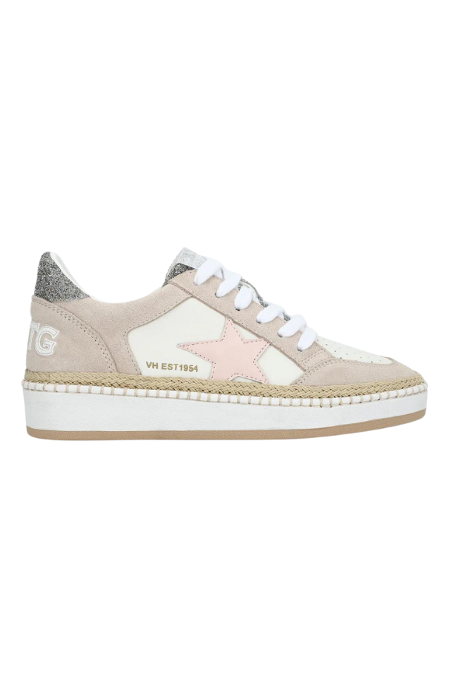 Vintage Havana Denisse 29 Sneaker - Raffia/Pink/Silver