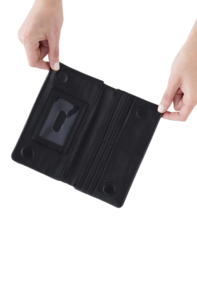 HOBO Lumen Continental Wallet - Black