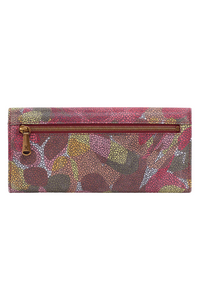 HOBO Jill Large Trifold Wallet - Abstract Foliage