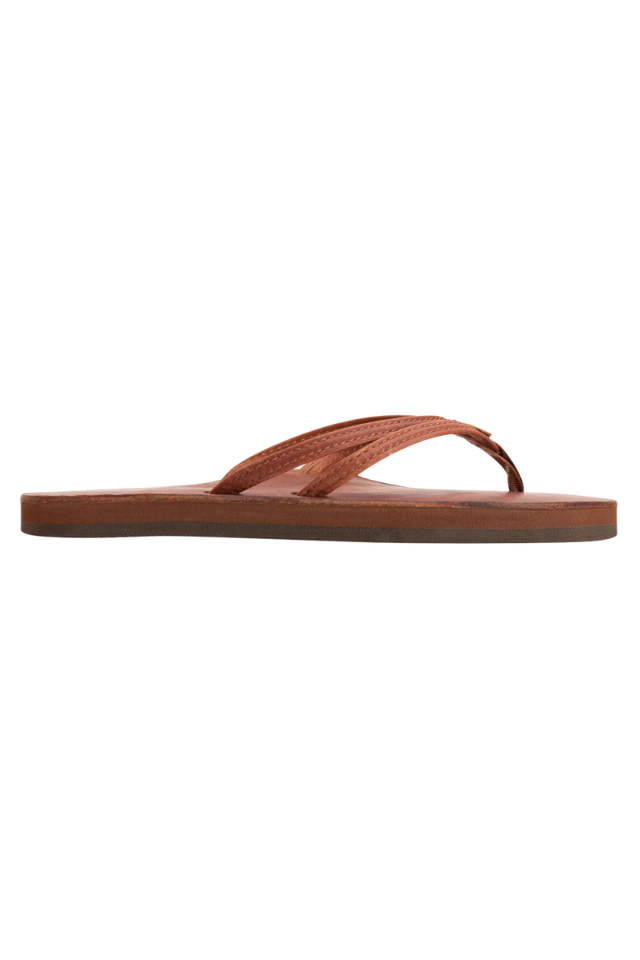 Rainbow The Sandpiper Luxury Leather Single Layer Sandal - Tahitian Tan