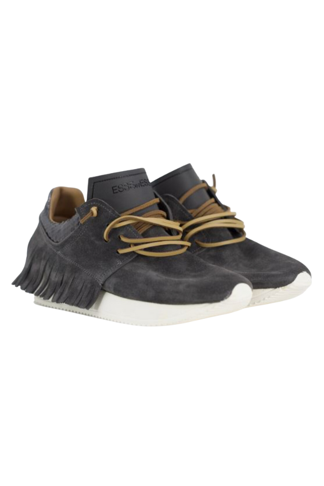 Esse ut Esse Fringe Sneaker - Brain (Black)