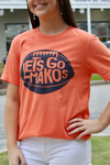 Let's Go Makos Football Tee