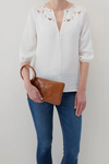 HOBO Sable Clutch/Wristlet - Truffle