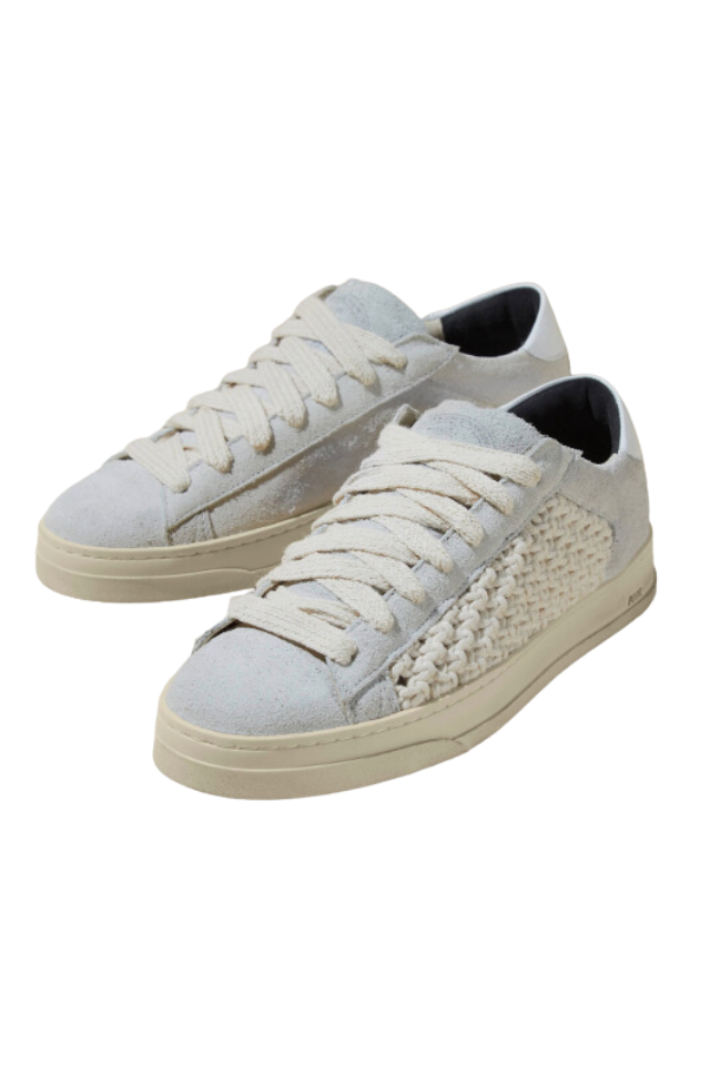 P448 Jack Sneaker Ecru Macrame 39