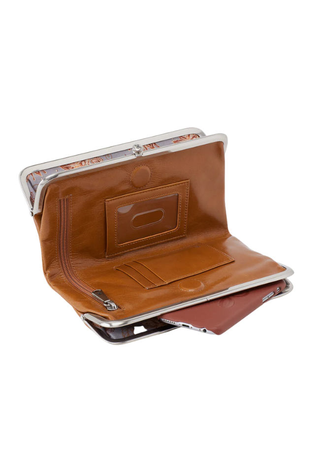 HOBO Lauren Clutch Wallet - Truffle