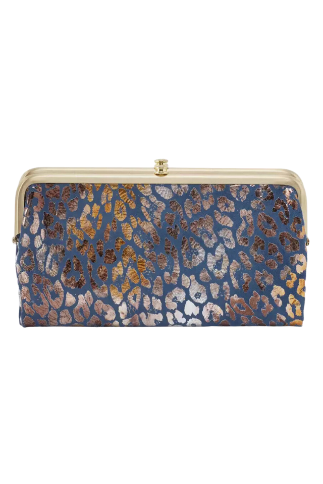 HOBO Lauren Clutch Wallet - Mirror Cheetah